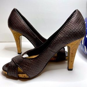 Nine West Peep Toe Heels